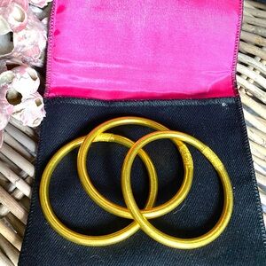 BuDhaGirl gold bangles LARGE